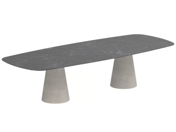 CONIX - Rectangular Ductal® garden table by Royal Botania - view 2